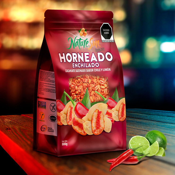 Nature Sun Cacahuates Enchilados 800 g — Imagen 4 de 4