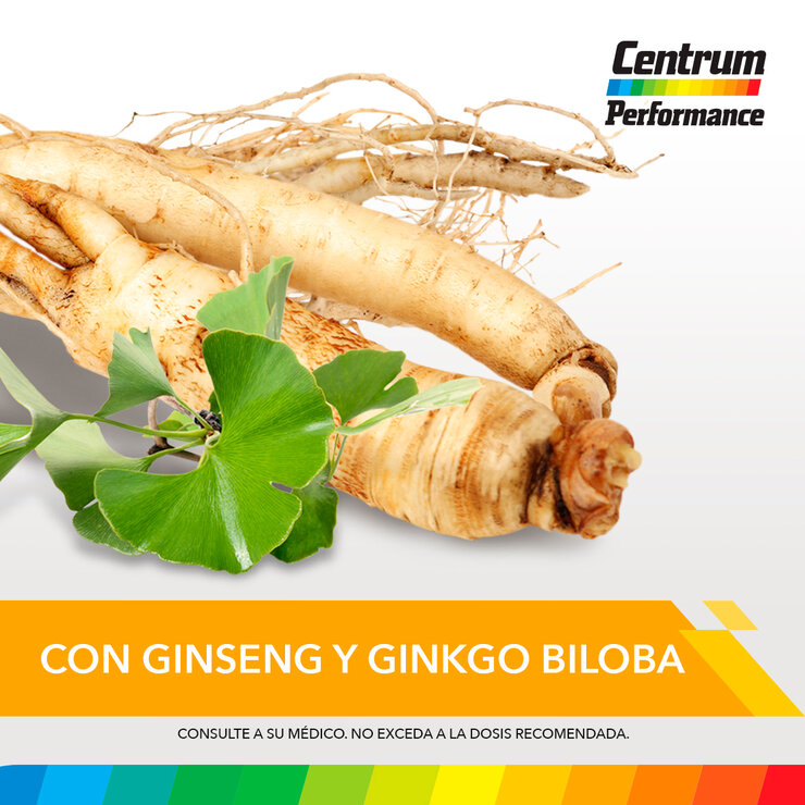 Centrum Performance Multivitamínico 2 Frascos con 100 tabletas c/u — Imagen 2 de 4