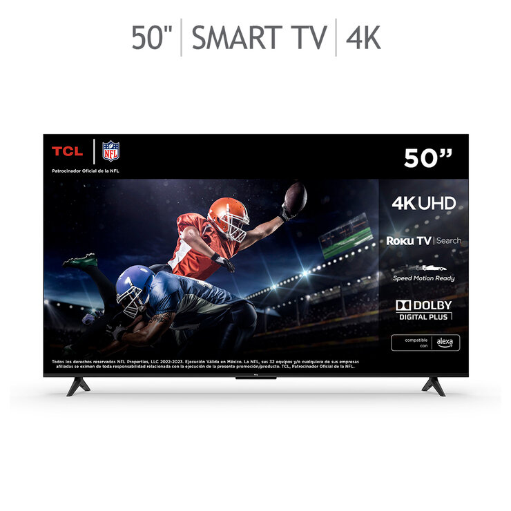 TCL Pantalla 50" 4K UHD Smart TV — Imagen 1 de 4