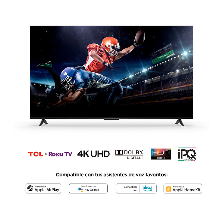TCL Pantalla 50" 4K UHD Smart TV — Imagen 3 de 4