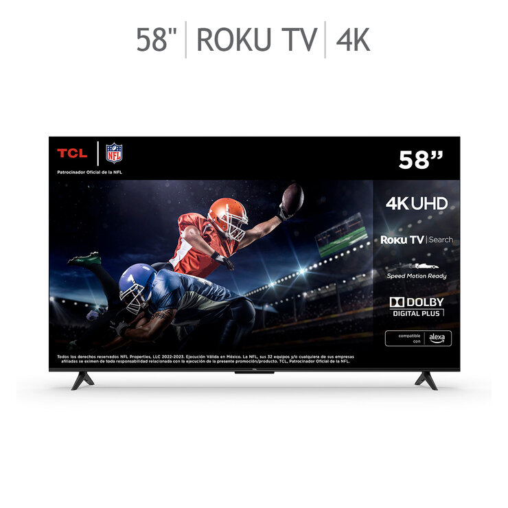 TCL Pantalla 58" 4K UHD Smart TV — Imagen 1 de 4