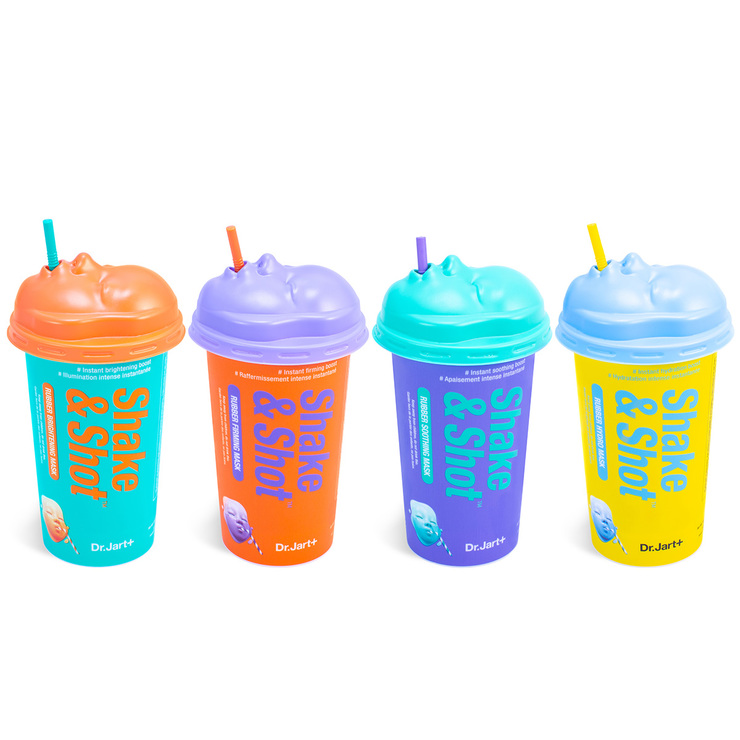 Dr Jart+ Shake & Shot Mascarillas faciales 4 pzas — Imagen 1 de 4