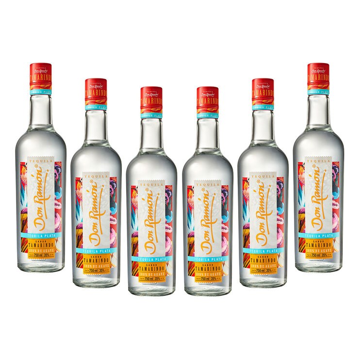 Tequila Don Ramón Tamarindo 6 de 750 ml — Imagen 1 de 4