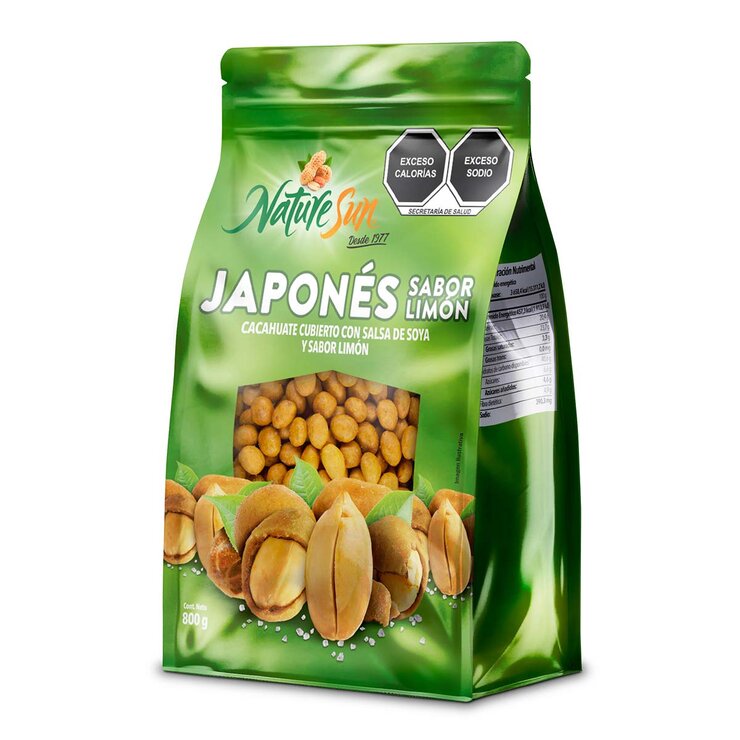 Nature Sun Cacahuate Japonés Limón 800g — Imagen 1 de 4