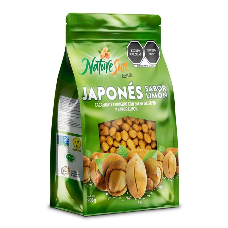 Nature Sun Cacahuate Japonés Limón 800g — Imagen 2 de 4
