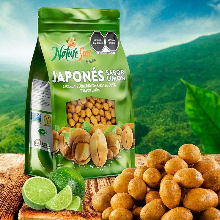 Nature Sun Cacahuate Japonés Limón 800g — Imagen 3 de 4