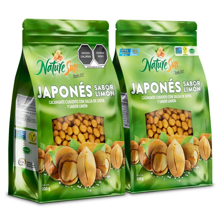 Nature Sun Cacahuate Japonés Limón 800g — Imagen 4 de 4