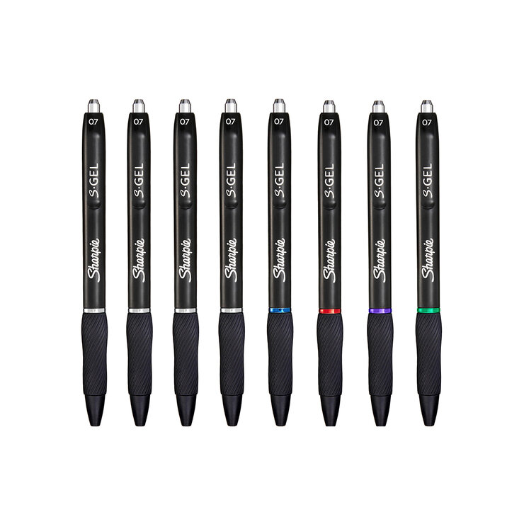 Sharpie Bolígrafos de Gel Punto Fino 8 Piezas — Imagen 2 de 3