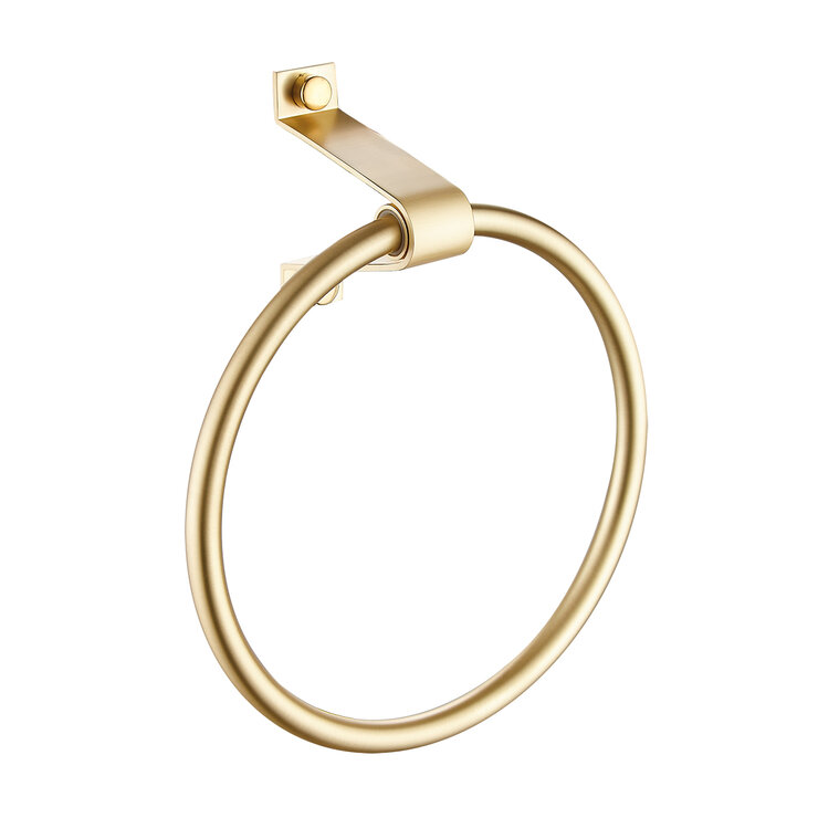 15West, Set de Accesorios para Baño Broadway - Oro Cepillado — Imagen 3 de 4