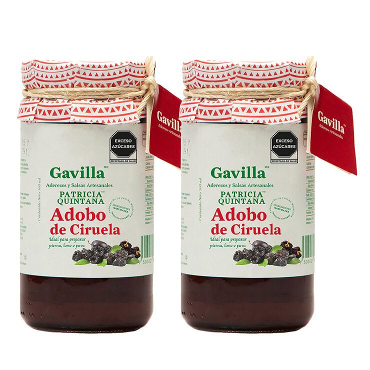 Gavilla Adobo Ciruela 2 pzas de 360 ml — Imagen 1 de 3