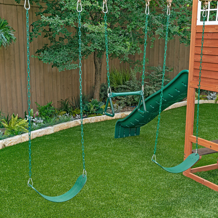 Kidkraft Juego de madera 2 en 1 Boulder Bluff — Imagen 3 de 4
