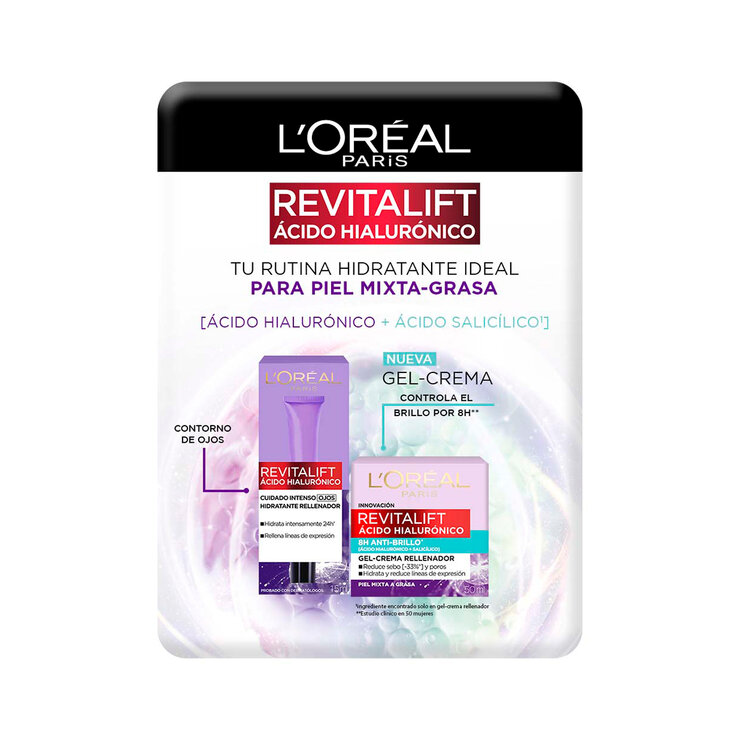 L'Oréal Paris AH Gel Crema y Contorno de Ojos — Imagen 1 de 3