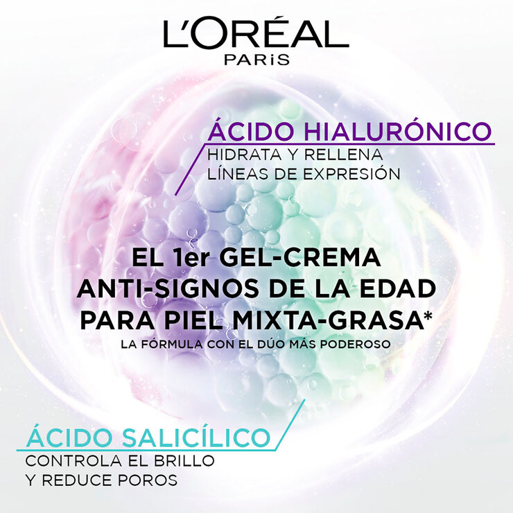 L'Oréal Paris AH Gel Crema y Contorno de Ojos — Imagen 2 de 3