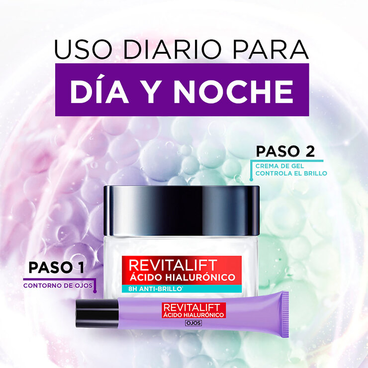L'Oréal Paris AH Gel Crema y Contorno de Ojos — Imagen 3 de 3