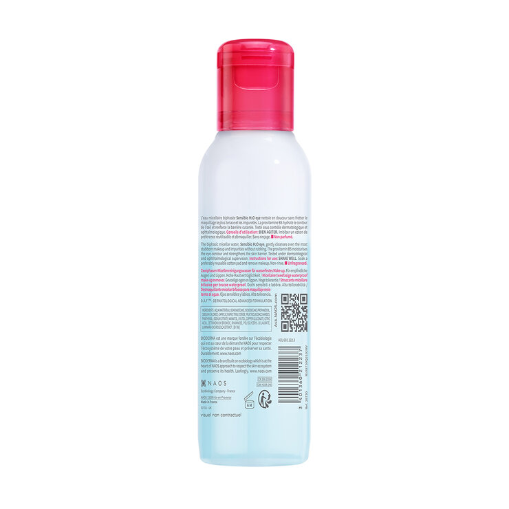 Sensibio H2O Eye Micelar Bifásica 125 ml  — Imagen 2 de 3