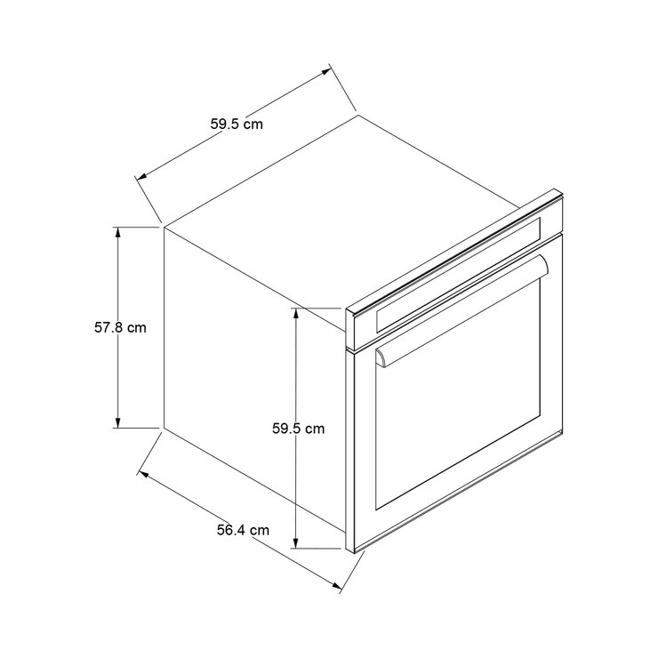 Horno eléctrico 60cm Whirlpool — Imagen 2 de 3
