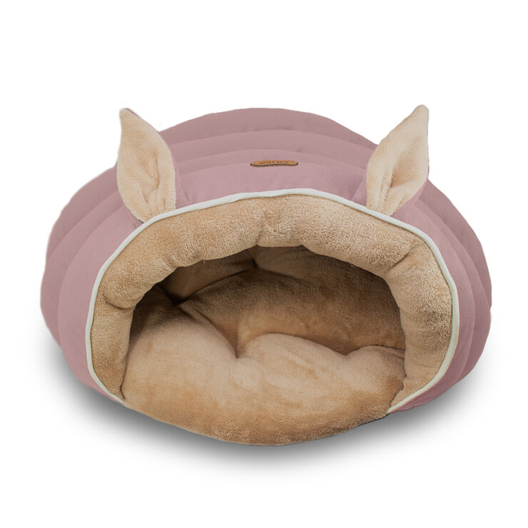 Catto Cama para Gato Estilo Cueva Rosa — Imagen 1 de 4