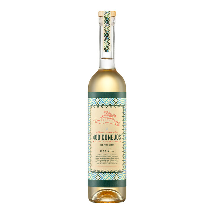 Mezcal 400 Conejos Espadín Reposado 750ml — Imagen 1 de 3