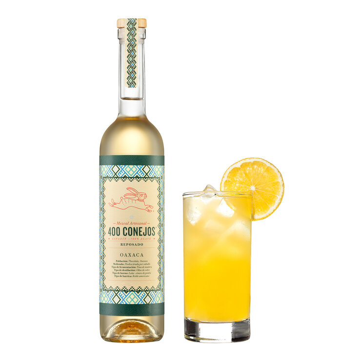 Mezcal 400 Conejos Espadín Reposado 750ml — Imagen 3 de 3