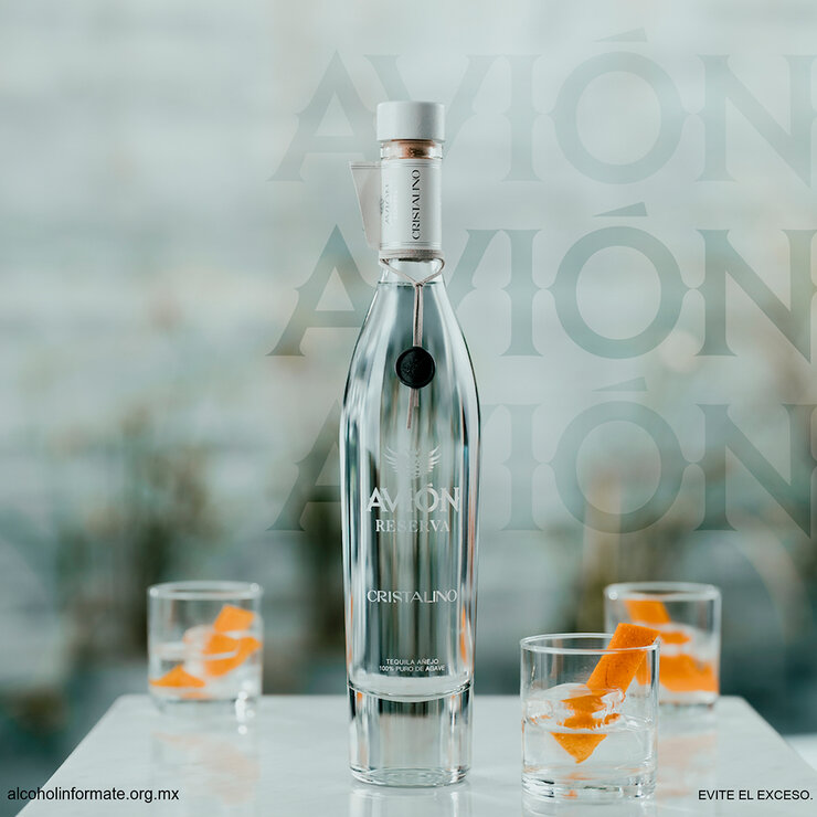 Tequila Avión Cristalino 750ml — Imagen 2 de 3