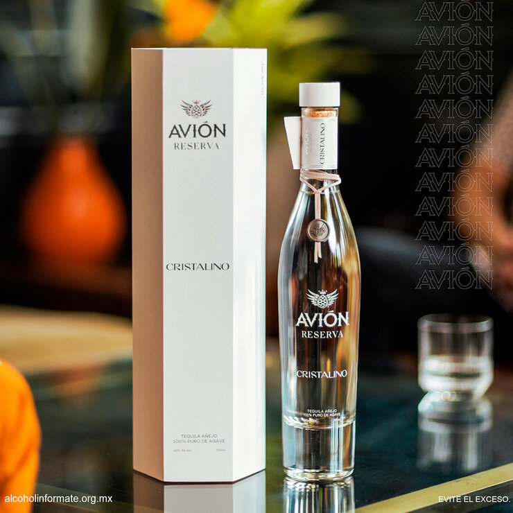 Tequila Avión Cristalino 750ml — Imagen 3 de 3