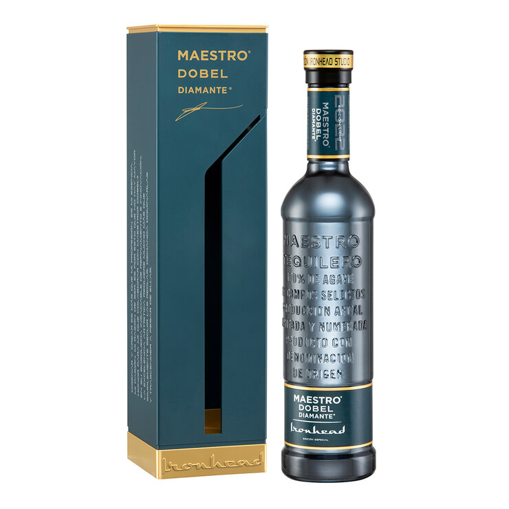Tequila Maestro Dobel Diamante Edición Ironhead 700ml — Imagen 3 de 3