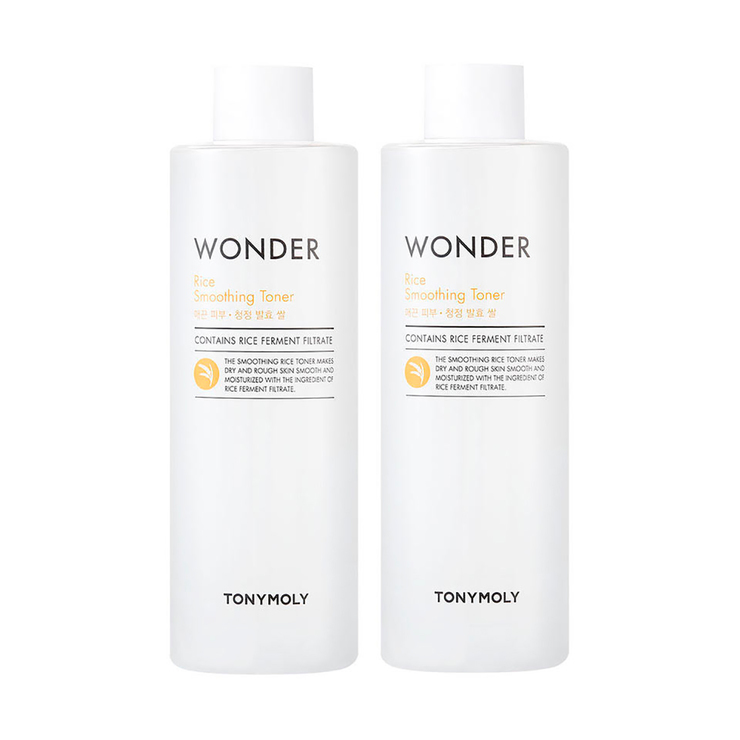 Tony Moly Wonder Rice Toner Facial 2 pzas de 500 ml