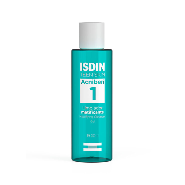 Isdin Acniben Limpiador Matificante para piel grasa el 200 Ml