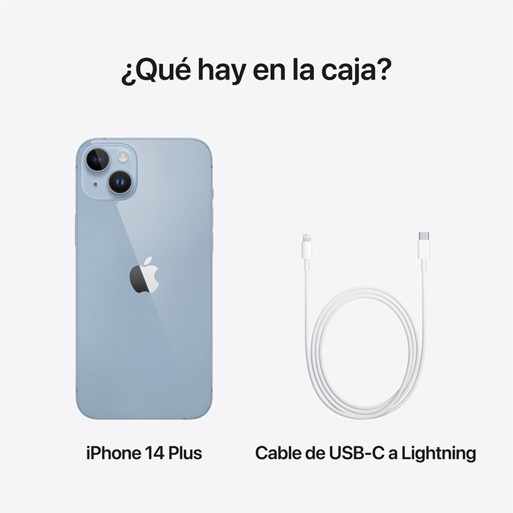 Apple iPhone 14 Plus 256GB Azul — Imagen 3 de 4