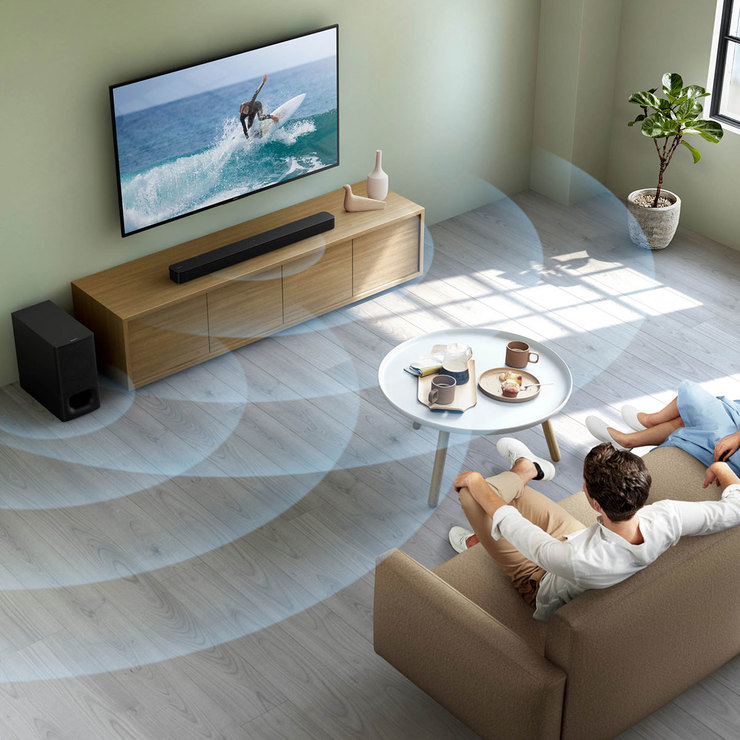 Sony Barra de Sonido  2.1ch  Bluetooth® + Subwoofer — Imagen 4 de 4
