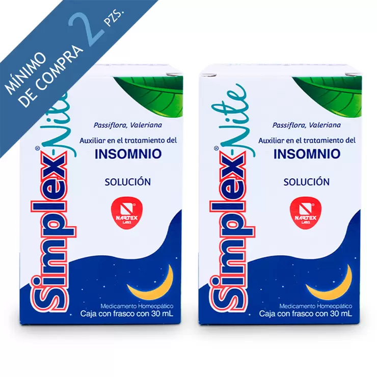 Simplex Nite 2 pz de 30 ml c/u — Imagen 1 de 2