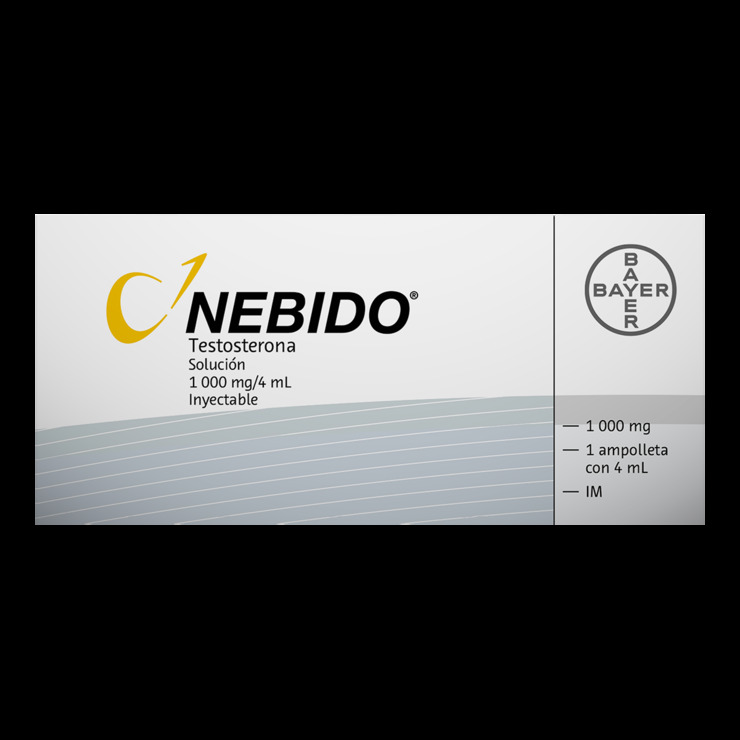 Nebido 1000mg 1 Ampolleta con 4mg — Imagen 2 de 2