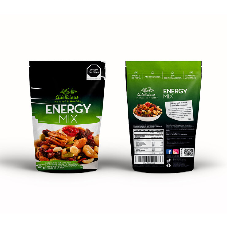 Adelicious Energy Mix Mezcla de Nueces 700 g — Imagen 2 de 4