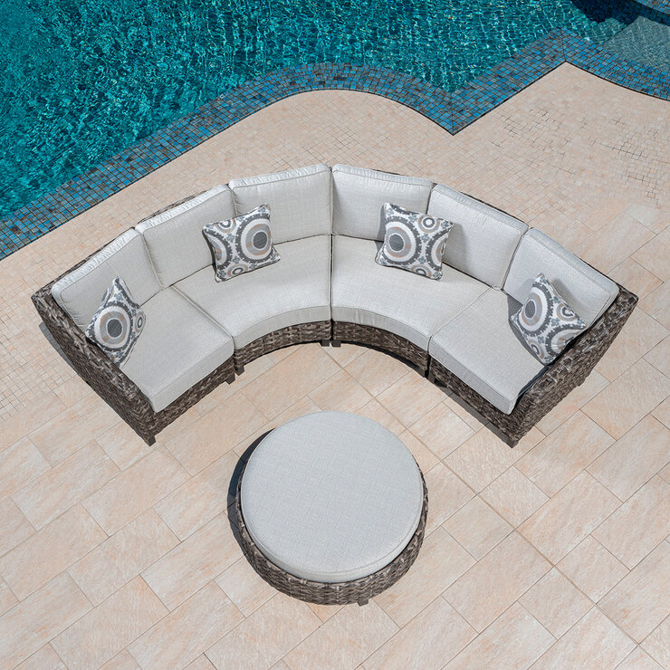 Veranda Classics, Sala Seccional de 5 piezas, Modelo Vigo — Imagen 3 de 4