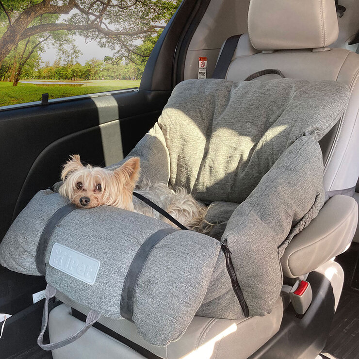 Asiento de Viaje para Mascota con Protección de Teflón, Varios Colores — Imagen 4 de 4