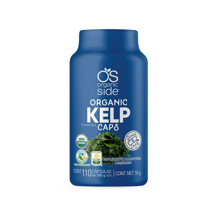 Organic Side Kelp 110 Cápsulas Vegetales