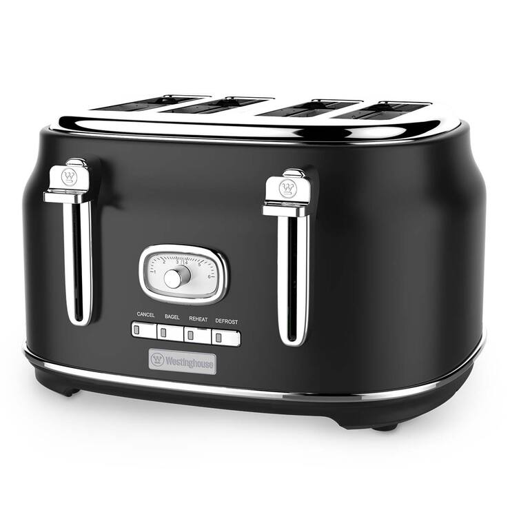 Westinghouse, Tostadora de Pan, Estilo Retro para 4 Rebanadas, Varios Colores — Imagen 2 de 3