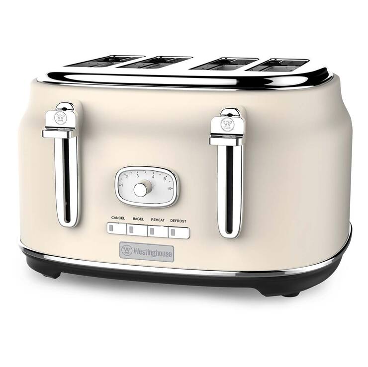 Westinghouse, Tostadora de Pan, Estilo Retro para 4 Rebanadas, Varios Colores — Imagen 3 de 3