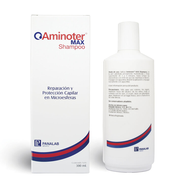 Aminoter Max Shampoo 300ml — Imagen 2 de 3