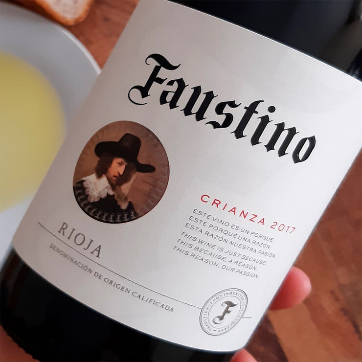 Vino Tinto Faustino Crianza 3/750ml — Imagen 3 de 3