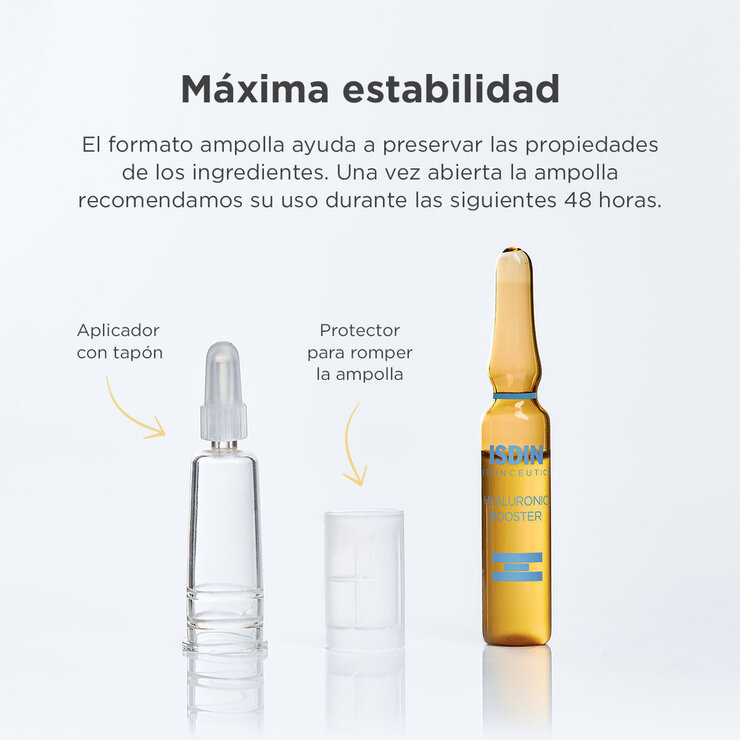 Isdin Isdinceutics Hyaluronic Booster 5 Ampolletas — Imagen 3 de 4