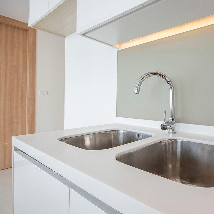 Rubinett, Grifo Monomando de Cocina Round Cromado — Imagen 2 de 4