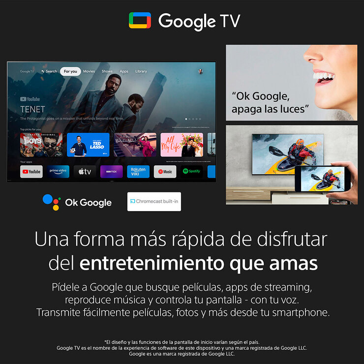 Sony Pantalla 85" 4K UHD Smart TV  — Imagen 2 de 4