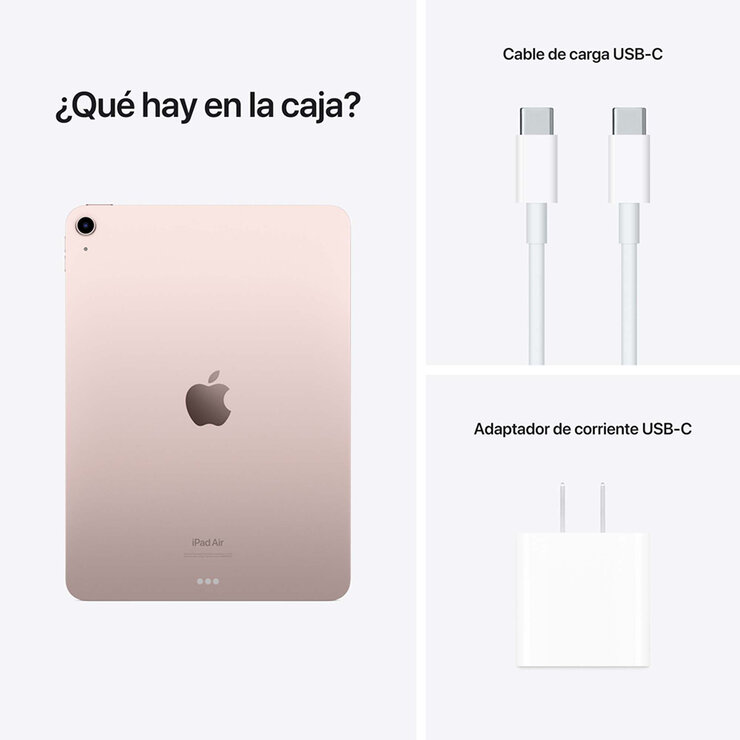 Apple iPad Air 10.9" Wi-Fi 64GB Rosa — Imagen 3 de 4
