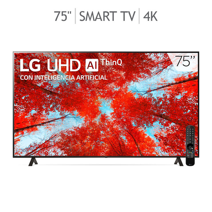 LG Pantalla 75" 4K UHD TV AI ThinQ Smart TV — Imagen 1 de 4