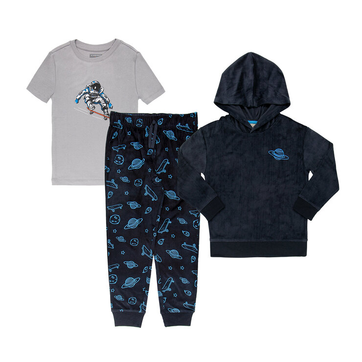 Hindsight Kids Pijama 3 piezas para Niños y Niñas Varias Tallas y Colores — Imagen 3 de 4