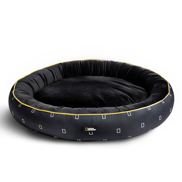 National Geographic Apolo Cama para Perro Yellow Border — Imagen 3 de 4