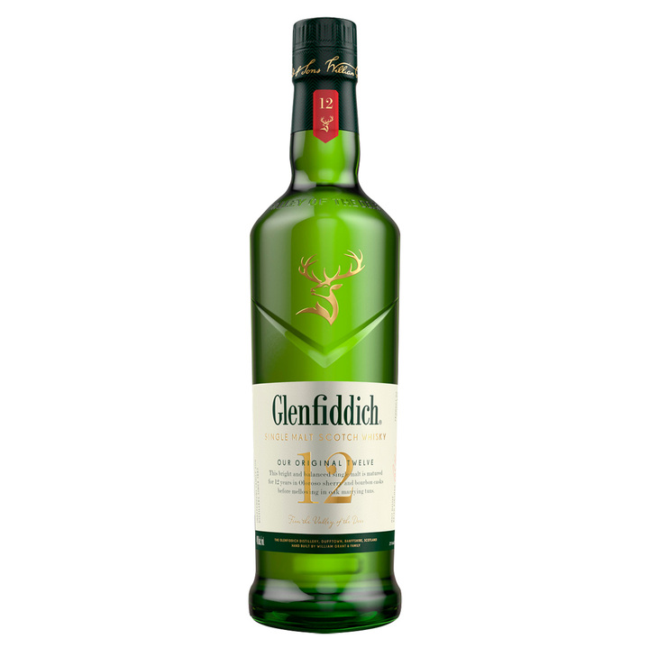Whisky Glenfiddich 12 años 750ml