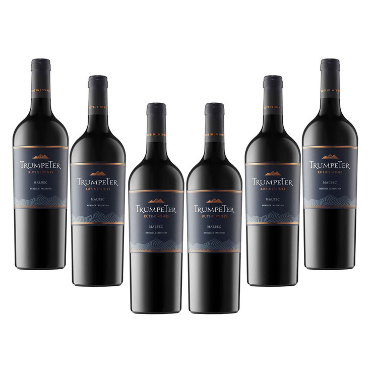 Vino Tinto Trumpeter Malbec 6/750ml — Imagen 1 de 2