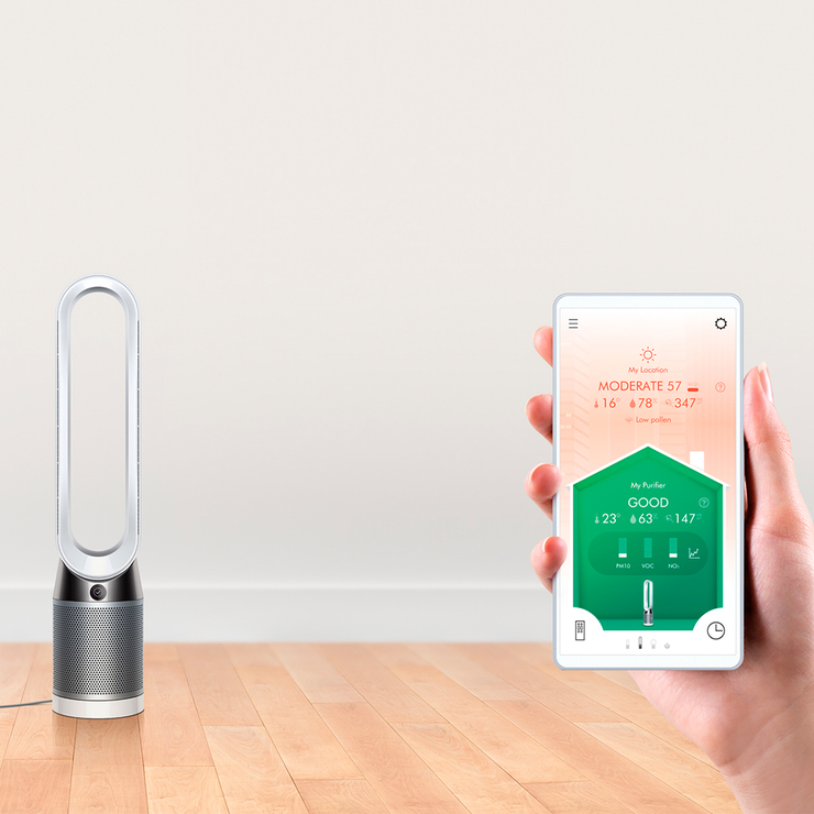  Dyson, Purificador con pantalla LCD, 2 en 1 :  Purifica y Ventila — Imagen 3 de 4